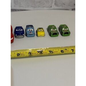 Disney Pixar Cars Lot Of 6 mini racers & 1 mini drifter & Luigi‎ car